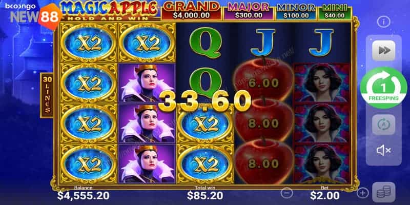 Nổ Hũ Magic Apple Slot Game Quay Đổi Thưởng NEW88 3 nổ hũ Magic Apple Slot